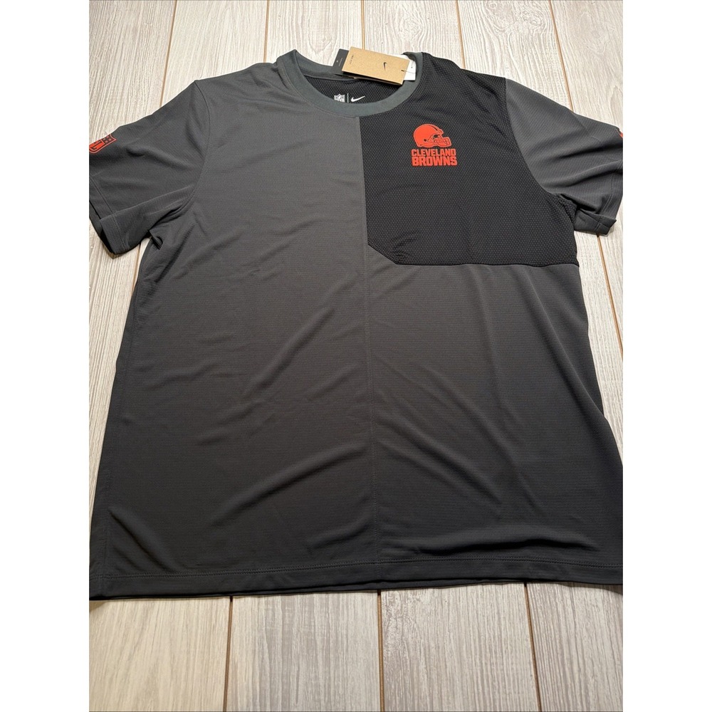New Nike Cleveland Browns Mens Football Short sleeve Shirt Size XL On Field
